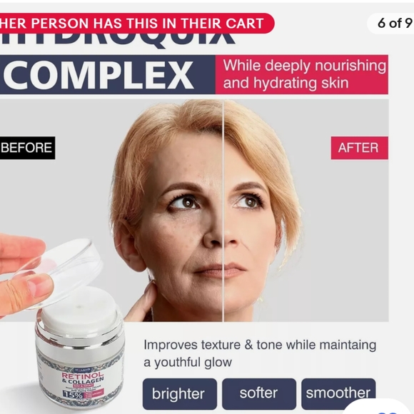 Retinol and collagen face cream - Picture 5 of 8